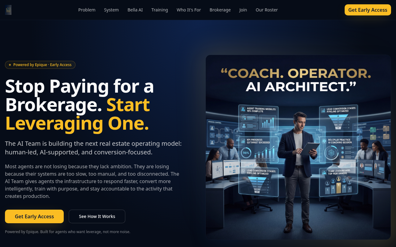 Real Estate Future website screenshot